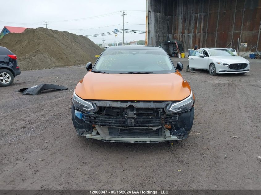 2021 Nissan Sentra Sr VIN: 3N1AB8DV1MY295613 Lot: 12008047