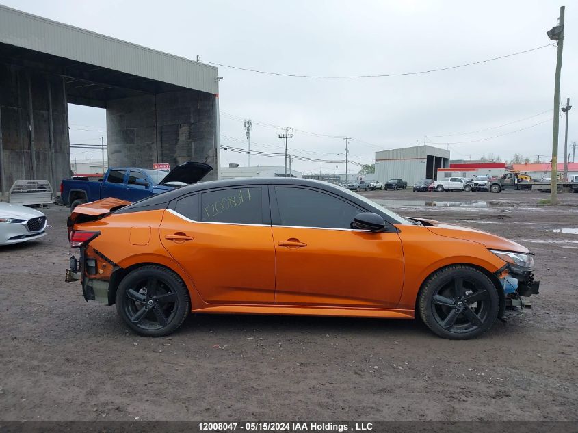 2021 Nissan Sentra Sr VIN: 3N1AB8DV1MY295613 Lot: 12008047