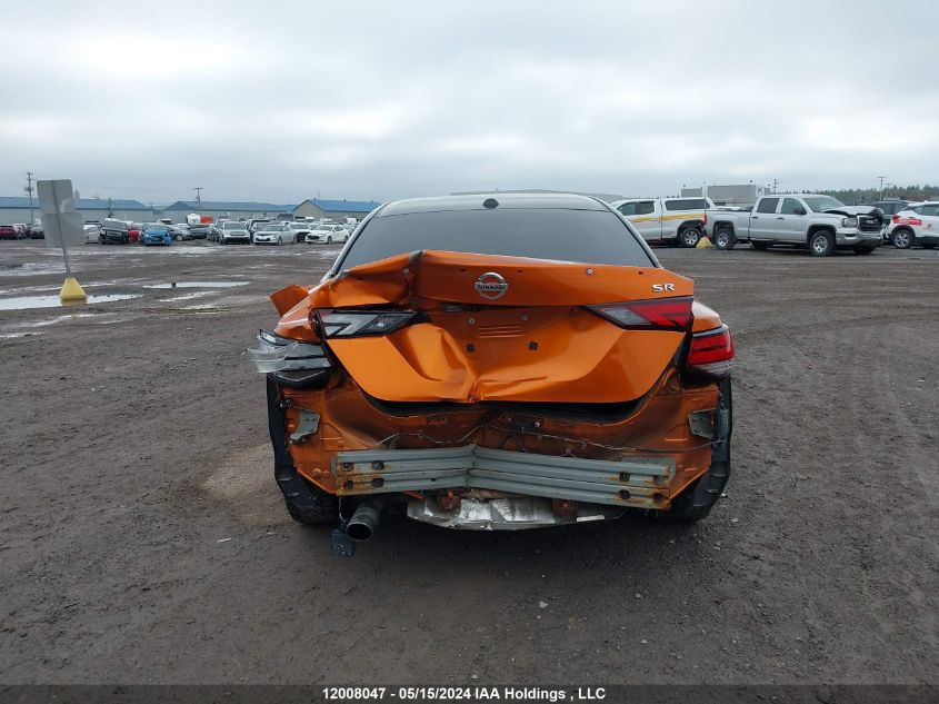 2021 Nissan Sentra Sr VIN: 3N1AB8DV1MY295613 Lot: 12008047