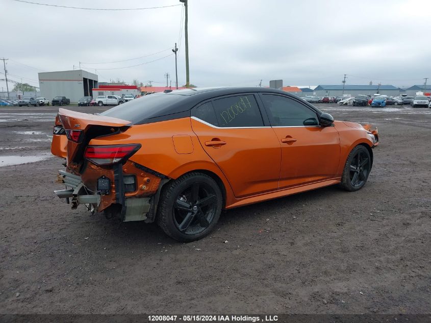 2021 Nissan Sentra Sr VIN: 3N1AB8DV1MY295613 Lot: 12008047