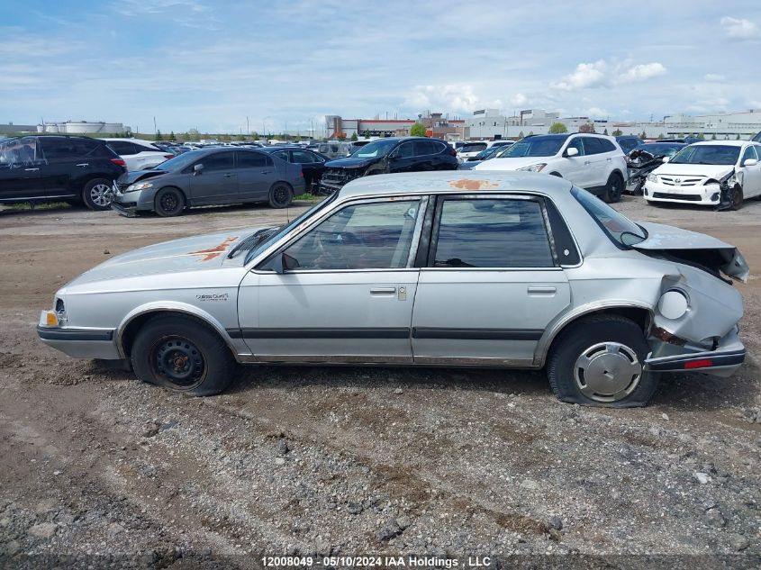 1991 Oldsmobile Cutlass Ciera S VIN: 2G3AJ51N0M2311277 Lot: 12008049