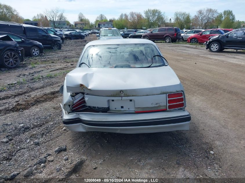 1991 Oldsmobile Cutlass Ciera S VIN: 2G3AJ51N0M2311277 Lot: 12008049