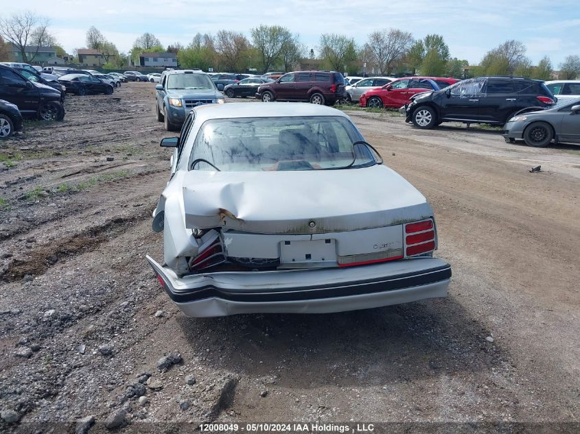 1991 Oldsmobile Cutlass Ciera S VIN: 2G3AJ51N0M2311277 Lot: 12008049