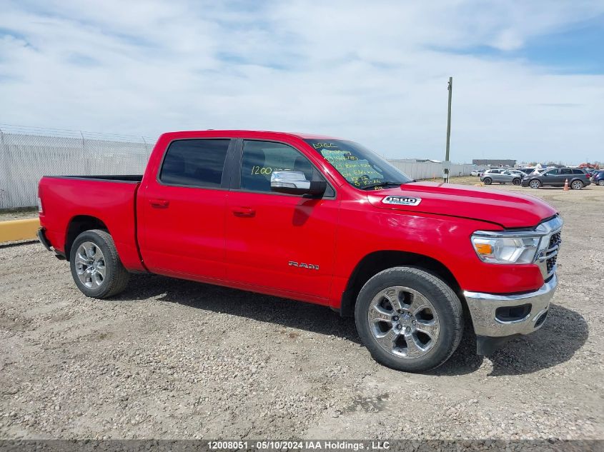 2022 Ram 1500 Big Horn VIN: 1C6RRFFG2NN347139 Lot: 12008051