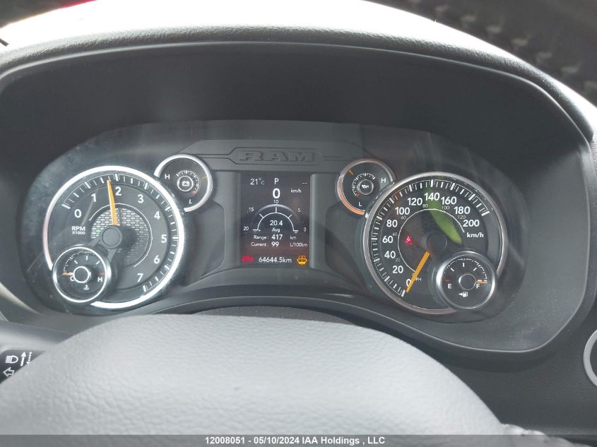 2022 Ram 1500 Big Horn VIN: 1C6RRFFG2NN347139 Lot: 12008051