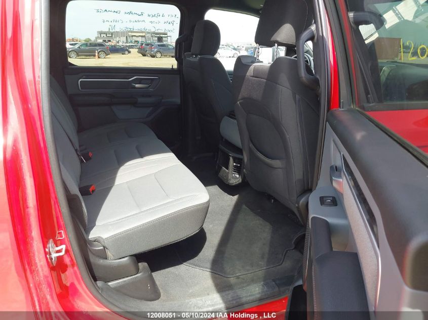 2022 Ram 1500 Big Horn VIN: 1C6RRFFG2NN347139 Lot: 12008051