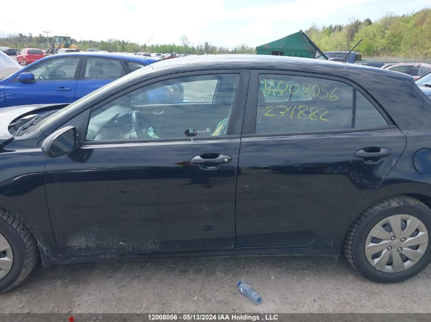 2020 Kia Rio 5-Door VIN: 3KPA25AD1LE274882 Lot: 12008056