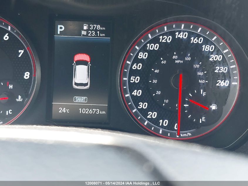 2019 Hyundai Veloster Turbo/Turbo R-Spec/Turbo VIN: KMHTK6AB7KU008080 Lot: 12008071