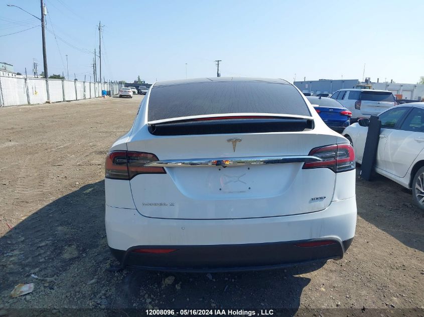 2018 Tesla Model X 100D/75D/P100D VIN: 5YJXCBE23JF126125 Lot: 12008096