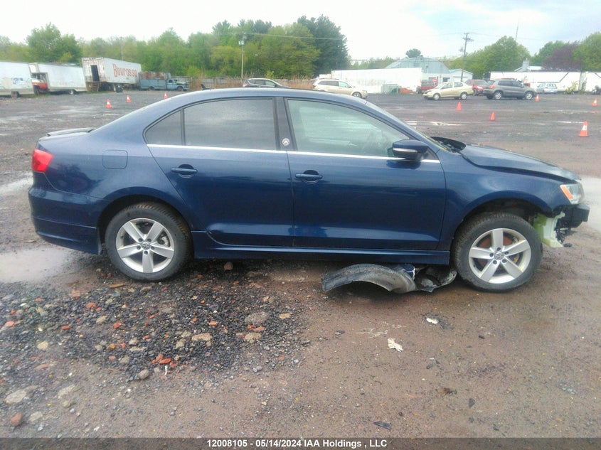 2013 Volkswagen Jetta Tdi VIN: 3VWWL7AJ1DM265608 Lot: 12008105
