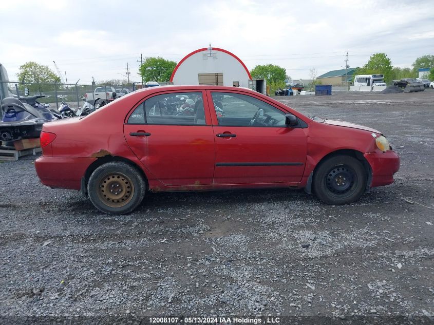 2003 Toyota Corolla VIN: 2T1BR32E43C750505 Lot: 12008107