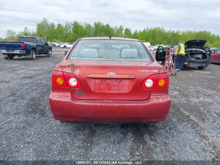 2003 Toyota Corolla VIN: 2T1BR32E43C750505 Lot: 12008107