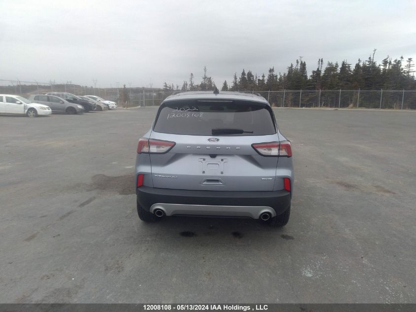 2022 Ford Escape Titanium VIN: 1FMCU9J96NUA69614 Lot: 12008108