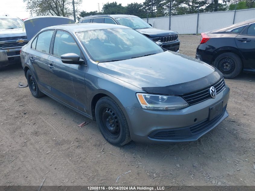 2014 Volkswagen Jetta Sedan VIN: 3VW2K7AJ9EM361201 Lot: 12008116