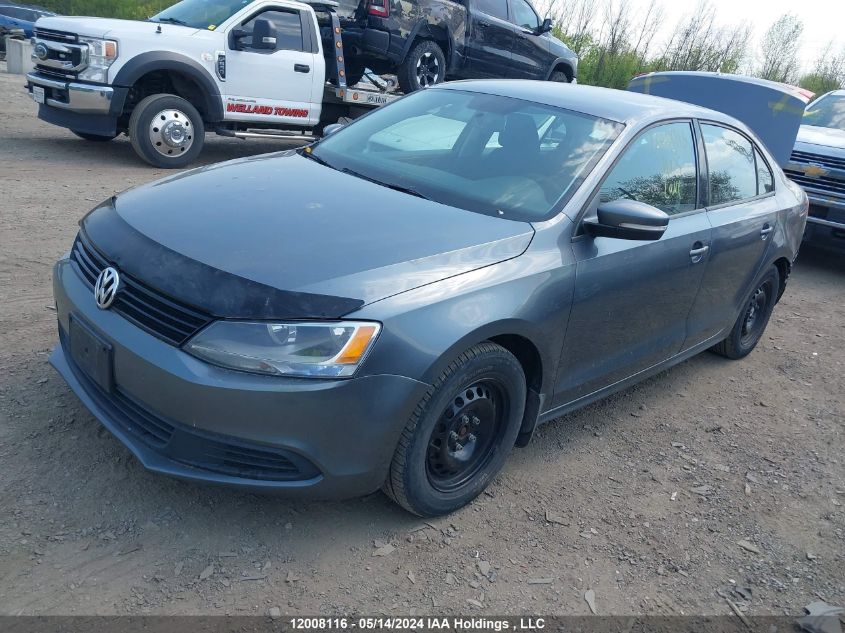 2014 Volkswagen Jetta Sedan VIN: 3VW2K7AJ9EM361201 Lot: 12008116