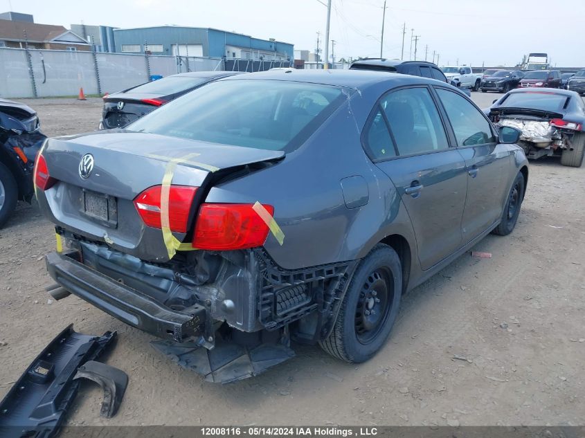 2014 Volkswagen Jetta Sedan VIN: 3VW2K7AJ9EM361201 Lot: 12008116