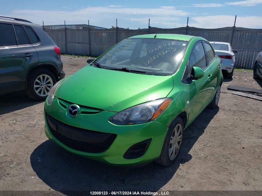 2013 Mazda Mazda2 VIN: JM1DE1KYXD0168584 Lot: 12008123