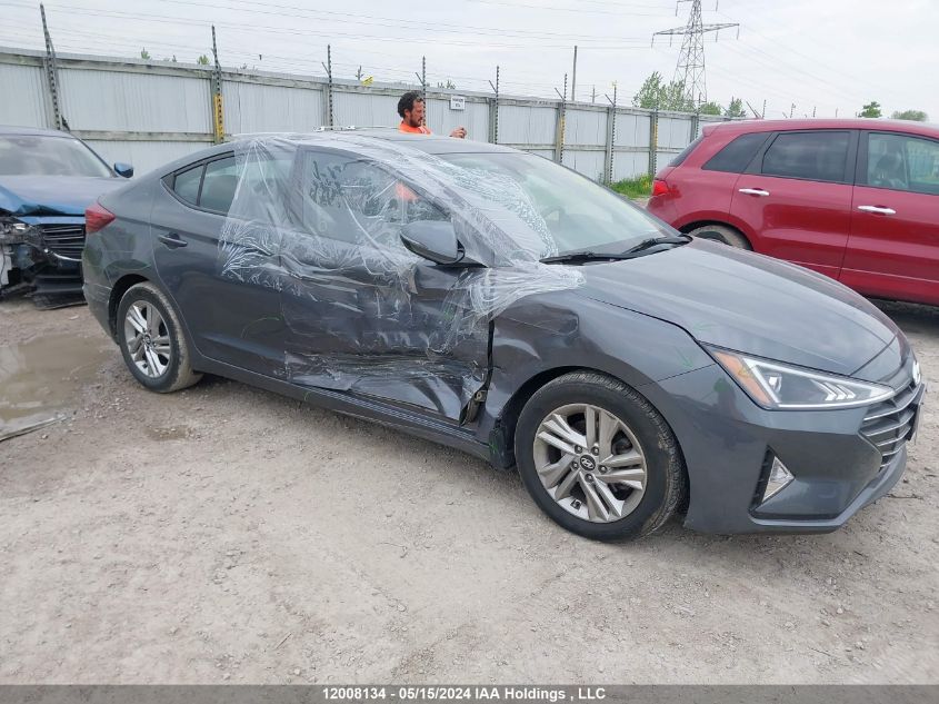 2019 Hyundai Elantra Preferred VIN: KMHD84LF6KU833049 Lot: 12008134
