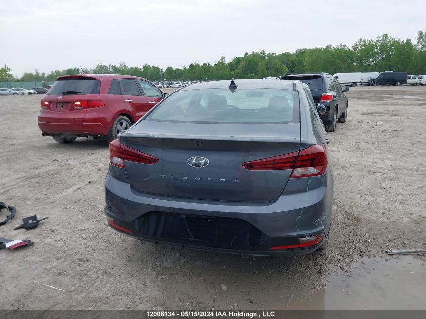 2019 Hyundai Elantra Preferred VIN: KMHD84LF6KU833049 Lot: 12008134