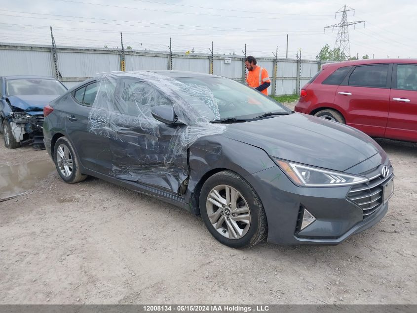 2019 Hyundai Elantra Preferred VIN: KMHD84LF6KU833049 Lot: 12008134