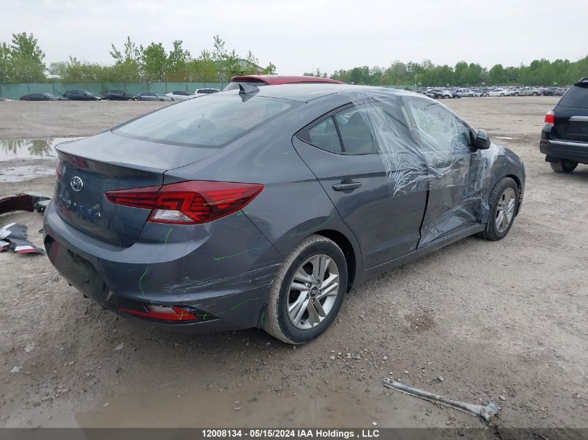 2019 Hyundai Elantra Preferred VIN: KMHD84LF6KU833049 Lot: 12008134