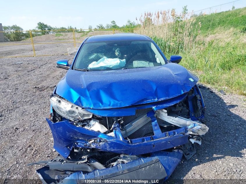 2018 Honda Civic Ex 4Dr VIN: 2HGFC2F86JH031729 Lot: 12008135