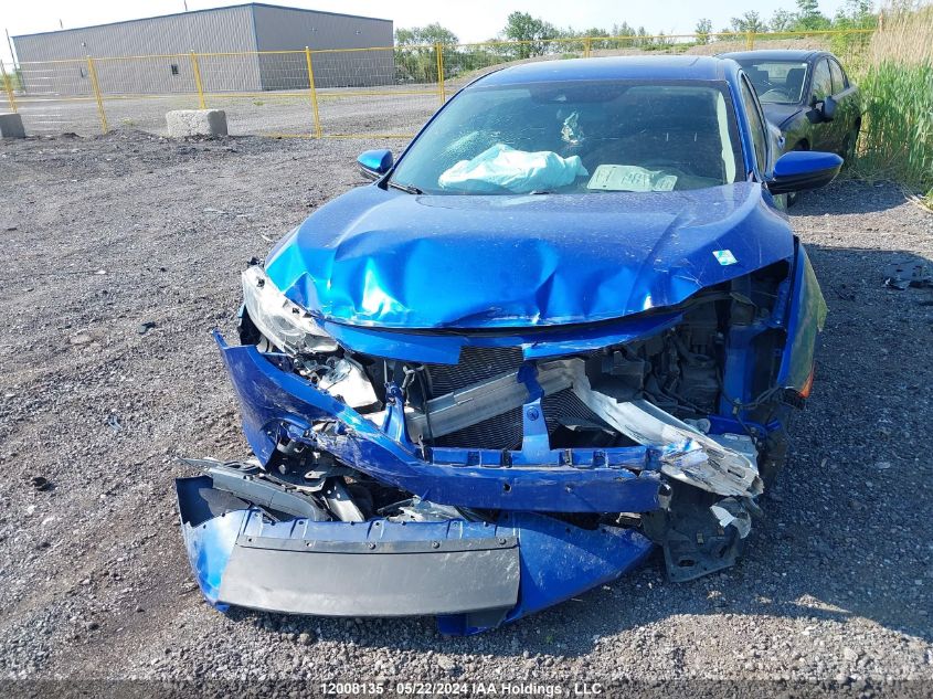 2018 Honda Civic Ex 4Dr VIN: 2HGFC2F86JH031729 Lot: 12008135