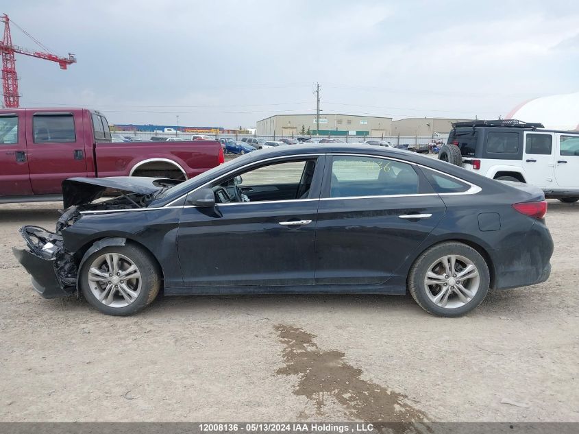 2018 Hyundai Sonata Sport/Limited/Sel VIN: 5NPE34AF8JH609087 Lot: 12008136