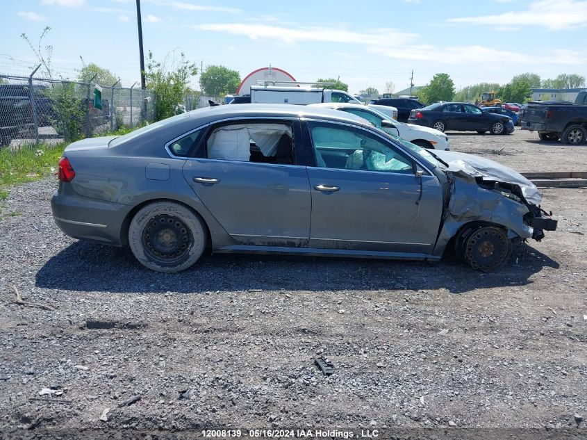 2017 Volkswagen Passat VIN: 1VWAT7A31HC030838 Lot: 12008139