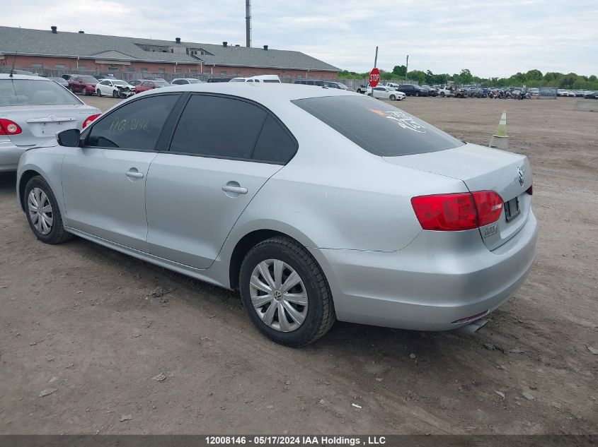 2014 Volkswagen Jetta VIN: 3VW2K7AJ2EM356955 Lot: 12008146