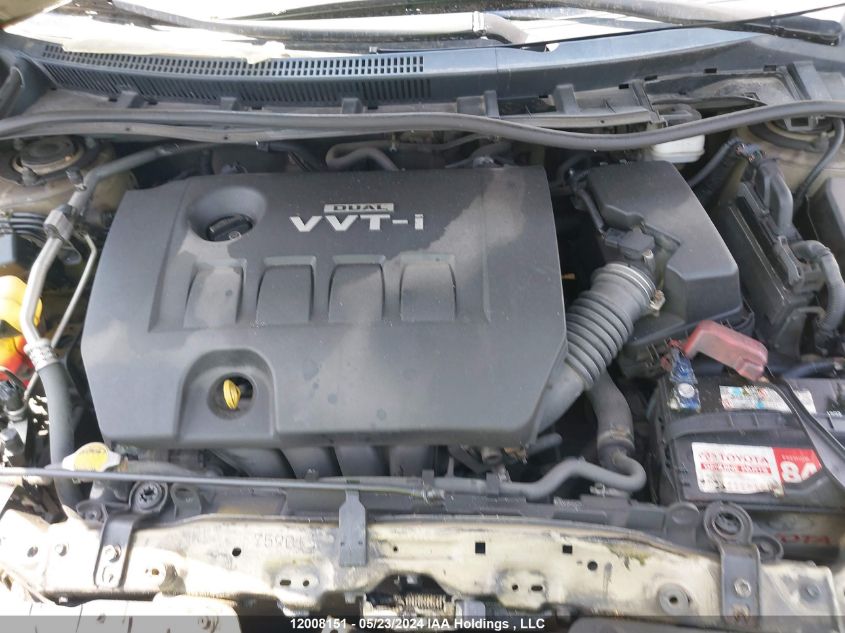 2010 Toyota Corolla S/Le/Xle VIN: 2T1BU4EE5AC493321 Lot: 12008151