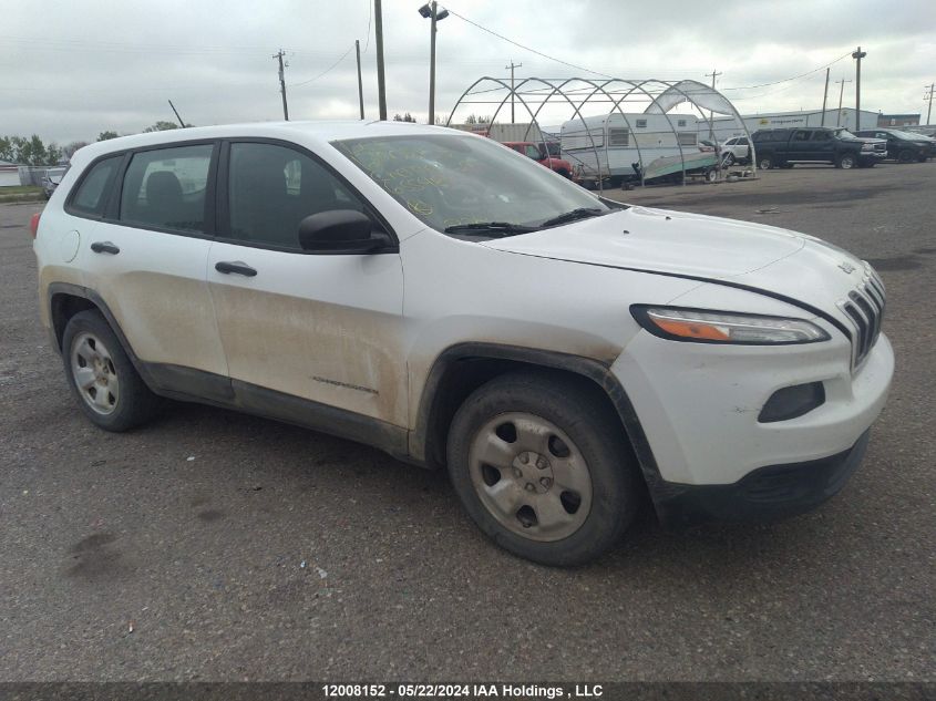 2015 Jeep Cherokee Sport VIN: 1C4PJLAB1FW655481 Lot: 12008152