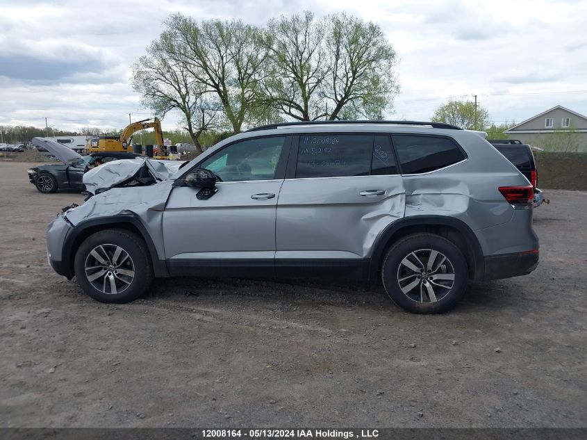 2021 Volkswagen Atlas VIN: 1V2LP2CA4MC502182 Lot: 12008164