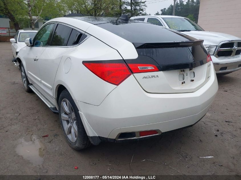 2011 Acura Zdx VIN: 2HNYB1H44BH000053 Lot: 12008177