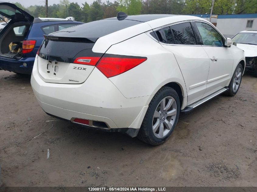 2011 Acura Zdx VIN: 2HNYB1H44BH000053 Lot: 12008177