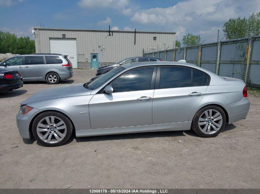 2007 BMW 3 Series VIN: WBAVA33557KX76406 Lot: 12008179