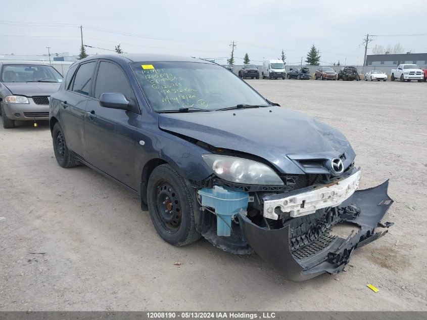 2008 Mazda Mazda3 VIN: JM1BK34F681126744 Lot: 12008190