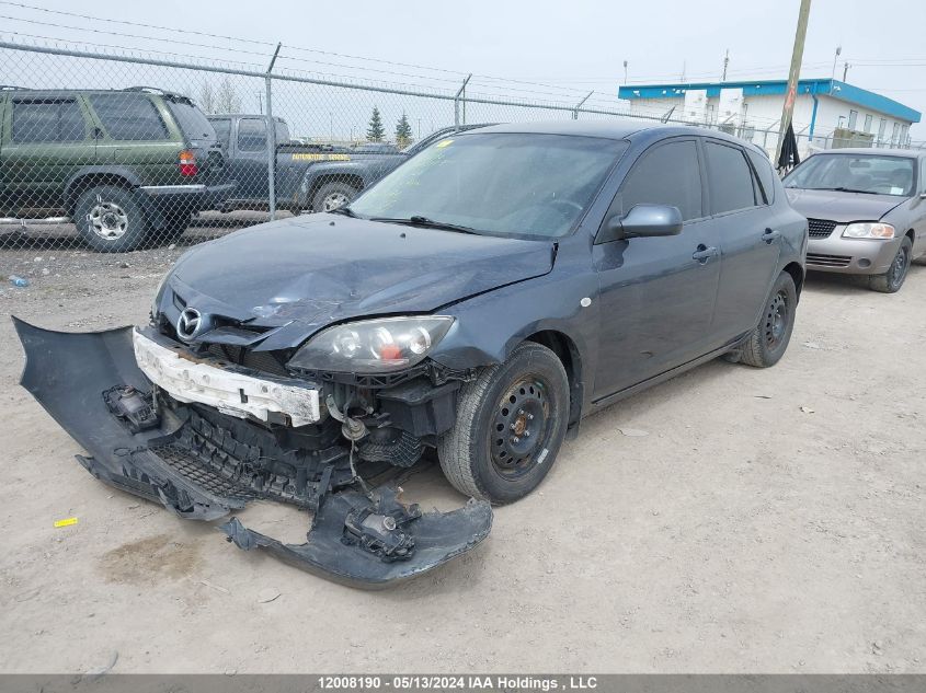 2008 Mazda Mazda3 VIN: JM1BK34F681126744 Lot: 12008190