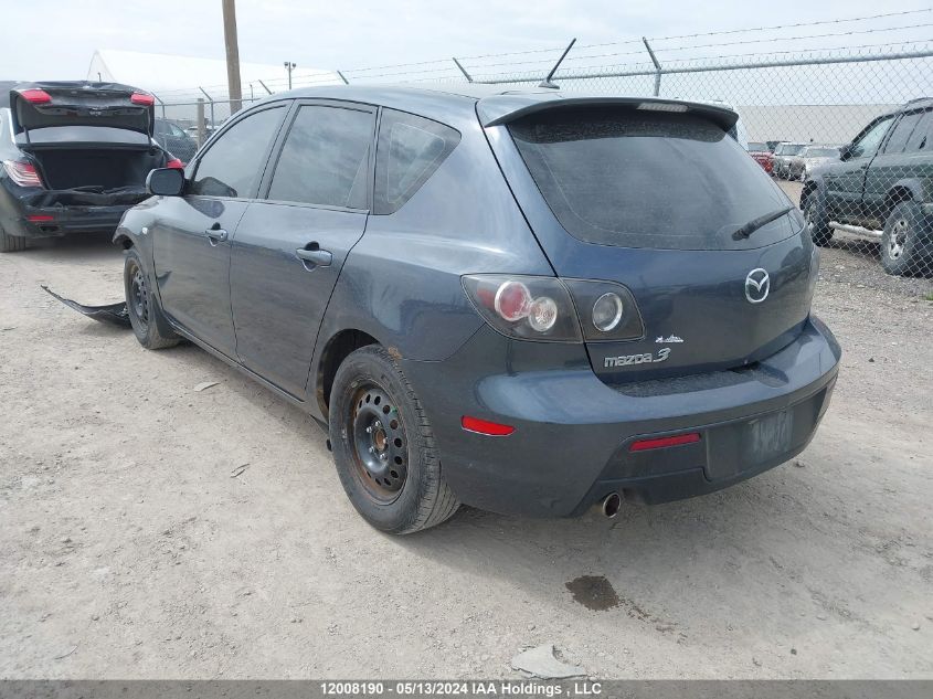 2008 Mazda Mazda3 VIN: JM1BK34F681126744 Lot: 12008190