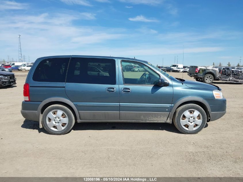 2007 Pontiac Montana Sv6 VIN: 1GMDU03167D121513 Lot: 12008196