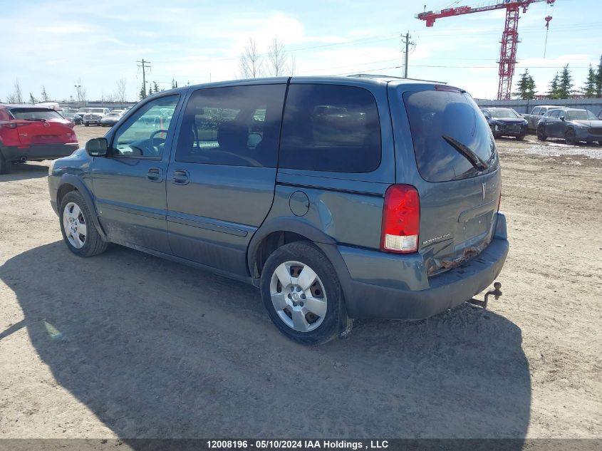 2007 Pontiac Montana Sv6 VIN: 1GMDU03167D121513 Lot: 12008196