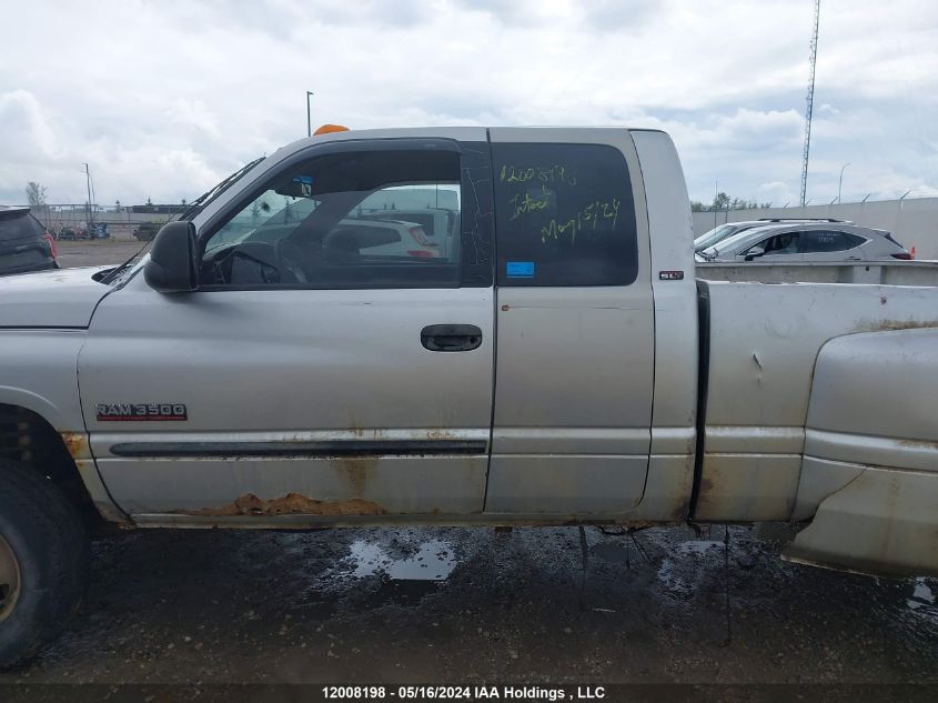 2001 Dodge Ram 3500 VIN: 1B7MF337X1J601969 Lot: 12008198