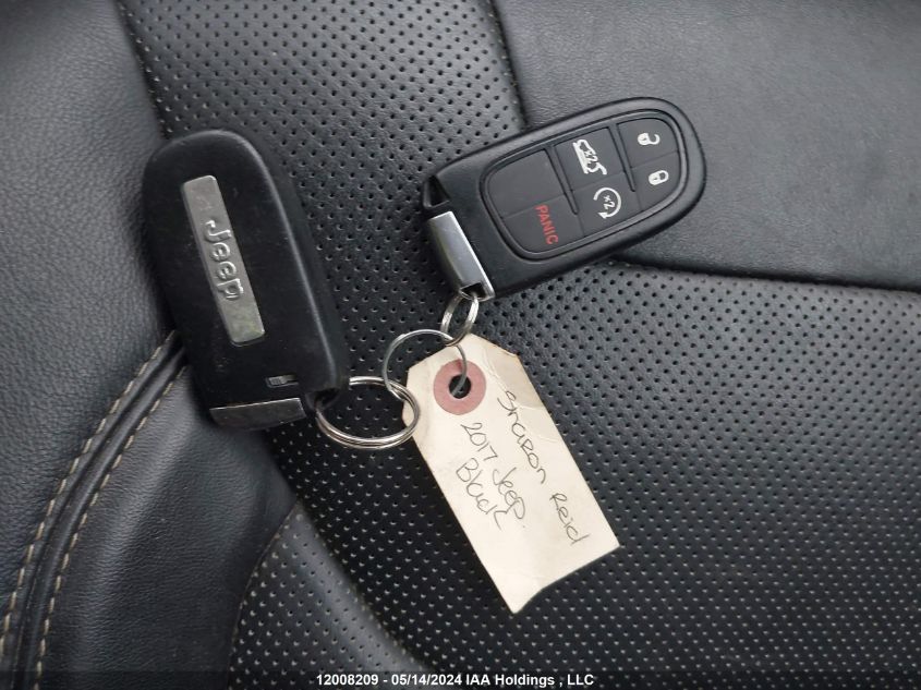 2017 Jeep Cherokee VIN: 1C4PJMDS5HW624741 Lot: 12008209