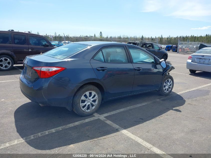 2015 Toyota Corolla L/Le/Le Pls/Prm/S/S Pls VIN: 2T1BURHE5FC332791 Lot: 12008220