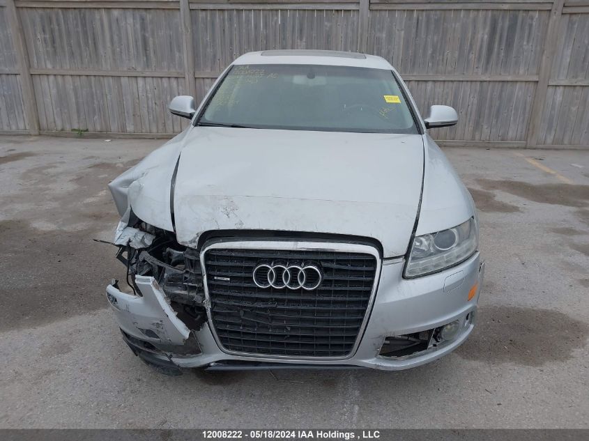 2010 Audi A6 VIN: WAUPGCFB8AN003461 Lot: 12008222