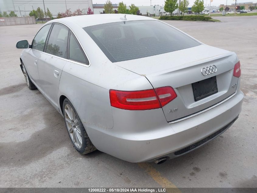 2010 Audi A6 VIN: WAUPGCFB8AN003461 Lot: 12008222