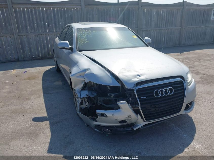 2010 Audi A6 VIN: WAUPGCFB8AN003461 Lot: 12008222