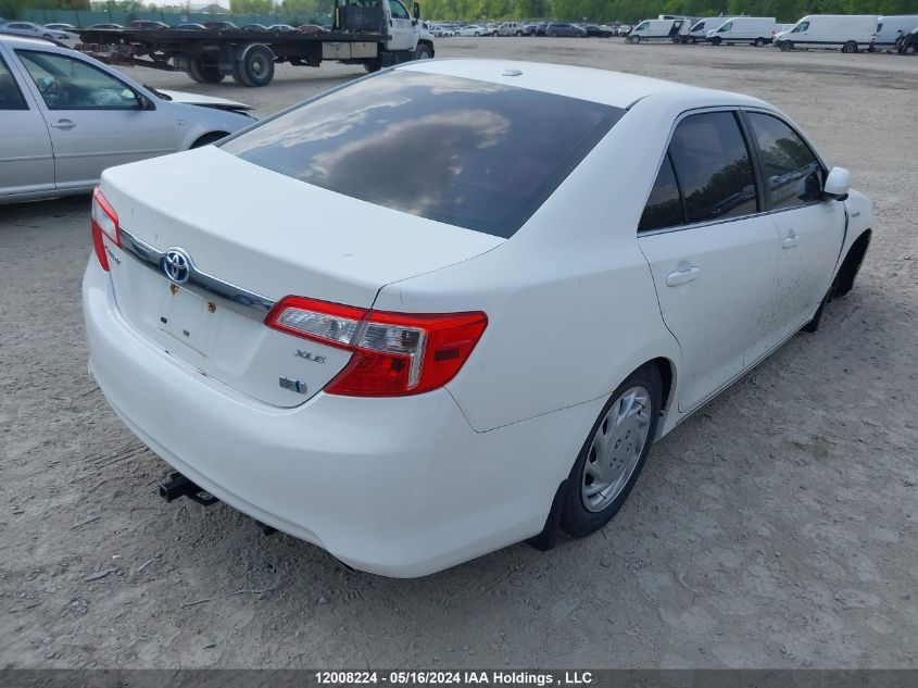 2013 Toyota Camry Hybrid/Le/Xle VIN: 4T1BD1FK2DU069276 Lot: 12008224