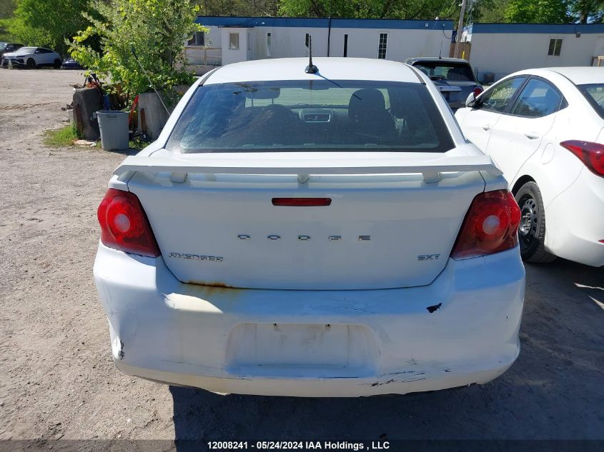 2012 Dodge Avenger Sxt VIN: 1C3CDZCB5CN133190 Lot: 12008241