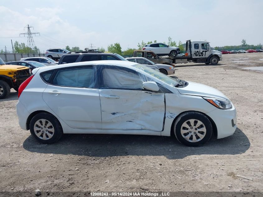 2016 Hyundai Accent VIN: KMHCT5AE7GU259823 Lot: 12008243